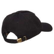 Fishing Veteran Embroidered Unstructured Cap