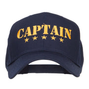 Five Stars Captain Embroidered Cap