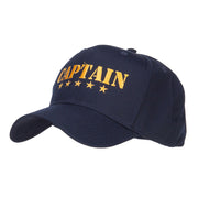 Five Stars Captain Embroidered Cap