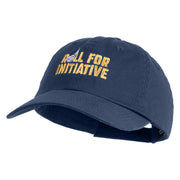 Roll For Initiative Embroidered Low Profile Cotton Twill Cap - Navy OSFM