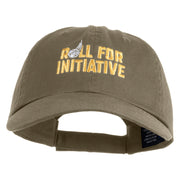 Roll For Initiative Embroidered Low Profile Cotton Twill Cap - Olive OSFM