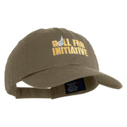 Roll For Initiative Embroidered Low Profile Cotton Twill Cap - Olive OSFM