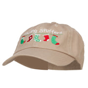 Stocking Stuffers Embroidered Low Cap