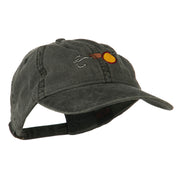 Fishing Walleye Lure Embroidered Washed Cap