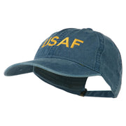 USAF Embroidered Military Washed Cap