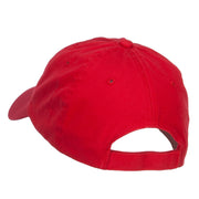 Canada Maple Leaf Embroidered Low Cap