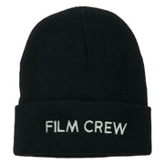 Film Crew Embroidered Long Beanie