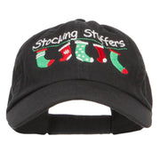 Stocking Stuffers Embroidered Low Cap