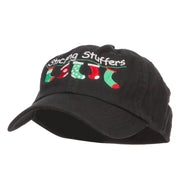 Stocking Stuffers Embroidered Low Cap