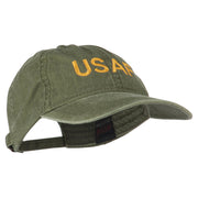 USAF Embroidered Military Washed Cap