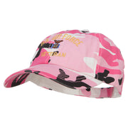 US Air Force Veteran Military Embroidered Enzyme Camo Cap