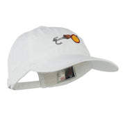 Fishing Walleye Lure Embroidered Washed Cap