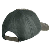 Critical Hit Embroidered Low Profile Cotton Mesh Cap - Green OSFM