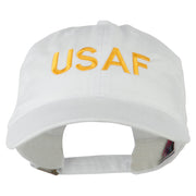 USAF Embroidered Military Washed Cap