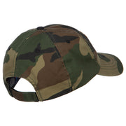 US Air Force Veteran Military Embroidered Enzyme Camo Cap