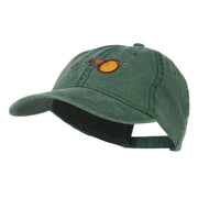 Fishing Walleye Lure Embroidered Washed Cap