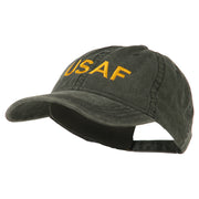 USAF Embroidered Military Washed Cap