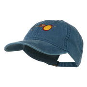 Fishing Walleye Lure Embroidered Washed Cap