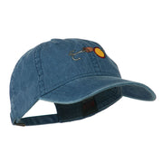 Fishing Walleye Lure Embroidered Washed Cap