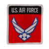 U.S Air Force with Wings Rectangular 3 Inch Patch