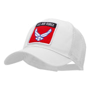 US Air Force Wings Patched Cotton Mesh Cap