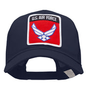 US Air Force Wings Patched Cotton Mesh Cap