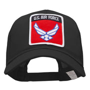 US Air Force Wings Patched Cotton Mesh Cap