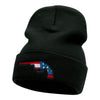 Ruger American Flag Embroidered Long Knitted Beanie