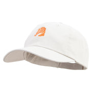 Bettafish Icon Embroidered Low Profile Dyed Cotton Twill Cap - Putty OSFM