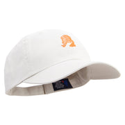 Bettafish Icon Embroidered Low Profile Dyed Cotton Twill Cap - Putty OSFM