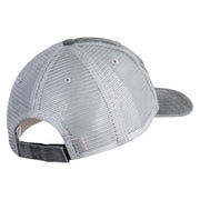 Reading Magic Embroidered Pigment Dyed Twill Trucker Cap - Black Grey OSFM
