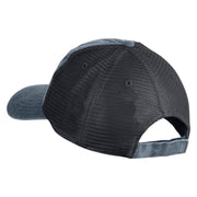 Reading Magic Embroidered Pigment Dyed Twill Trucker Cap - Navy Navy OSFM