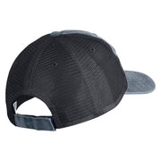 Reading Magic Embroidered Pigment Dyed Twill Trucker Cap - Navy Navy OSFM