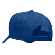 Freedom Stars Embroidered Cotton Twill Mesh Cap