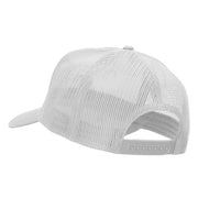 Striped Ruger American Flag Embroidered Cotton Twill Mesh Cap