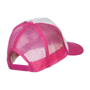 Wifey Ribboned Embroidered Foam Mesh Cap