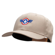 USA Seal and Wings Embroidered Low Profile Cap