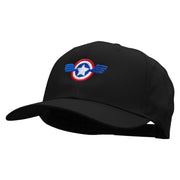 USA Seal and Wings Embroidered Low Profile Cap