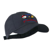 Fishing Fly and Bobber Embroidered Cap