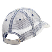 Artistic Afircan Logo Embroidered Low Profile Special Cotton Mesh Cap - Putty OSFM