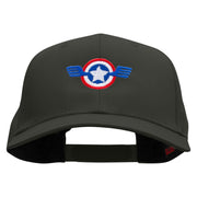 USA Seal and Wings Embroidered Low Profile Cap