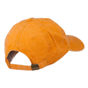 Female Symbol Embroidered Washed Cap