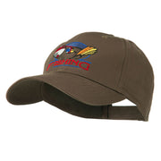 Fishing Fly and Bobber Embroidered Cap