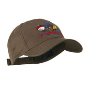 Fishing Fly and Bobber Embroidered Cap