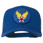 Air Force Military Patched Mesh Cap