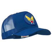 Air Force Military Patched Mesh Cap