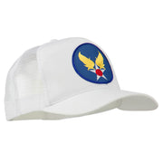 Air Force Military Patched Mesh Cap