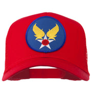 Air Force Military Patched Mesh Cap