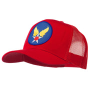 Air Force Military Patched Mesh Cap