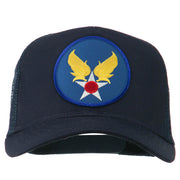 Air Force Military Patched Mesh Cap